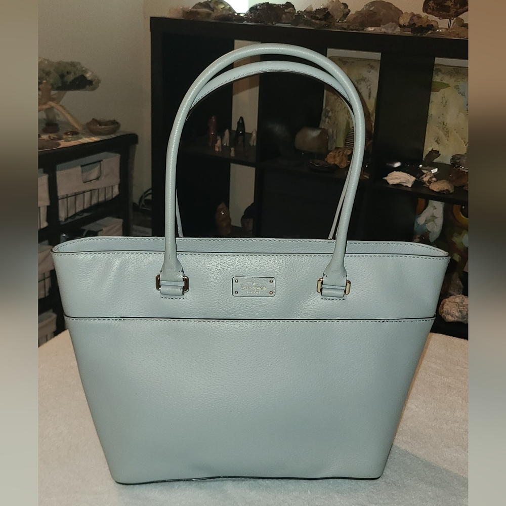 Kate Spade Blue/Gray Tote Bag - Picture 3 of 16